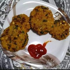 A picture of Sabudana tikki.