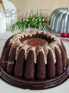 Foto resep Brownies Lava Cake Gluten Free