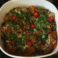 A picture of Tadka roti.