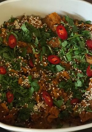 A picture of Tadka roti.