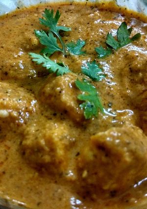 A picture of #Paneer Butter Masala.