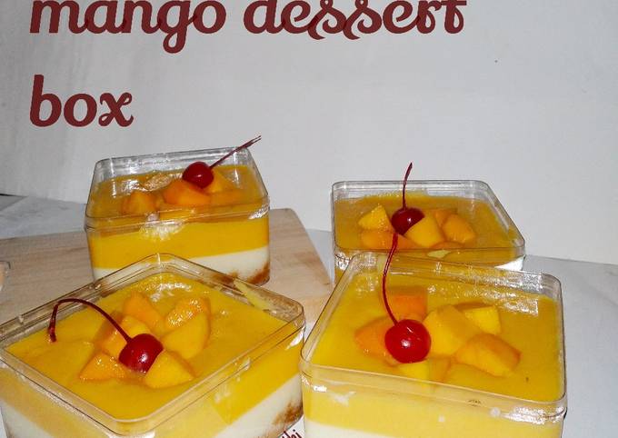 *Mango dessert box*