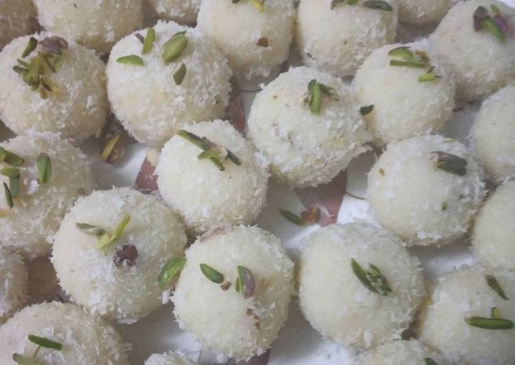 Recipe of Quick Coconut ladoo with milkmaid