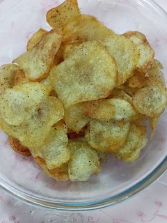 عکسی از دستور چیبس سرکه ای