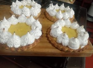 Una foto de Orange Pie. Tarta de naranja