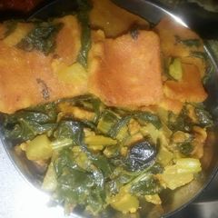 A picture of Mooli patta dokli.