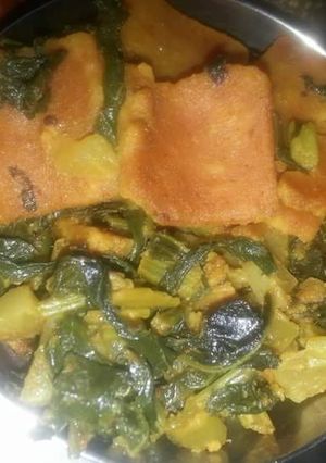 A picture of Mooli patta dokli.