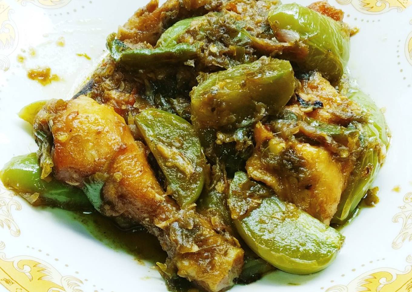 Ayam Sambal Cabe Hijau