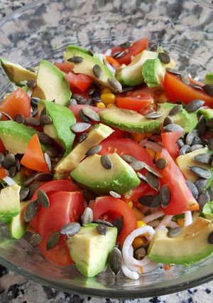 Une photo de Salade composée