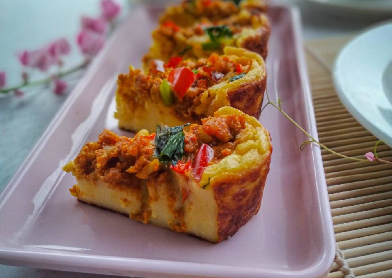 Kuih bakar berlauk