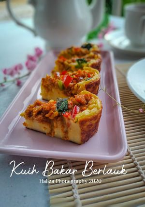 Gambar Kuih bakar berlauk
