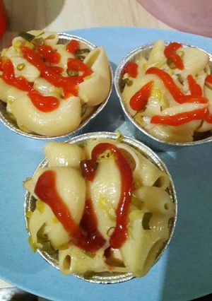 Foto resep Macaroni schotel ayam yummi.