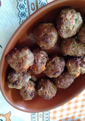 Foto de Bolinho de carne com aipim