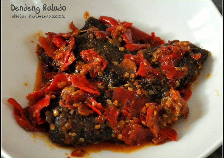 Cara Memasak Dendeng Balado Gampang
