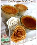 Leche Asada de Coco!