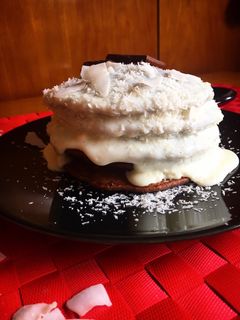 Una foto de Tortitas bounty fit