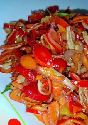 Foto resep Tumis kulit melinjo