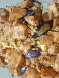 Orak Arik Telur Tahu Oncom Terong