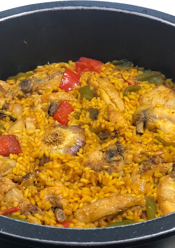 Una foto de Arroz amarillo de mi abuelita