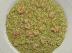 Foto di Risotto zucchine e gamberetti