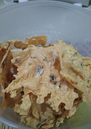 Foto resep Peyek ikan teri