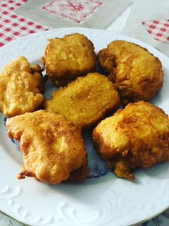 Una foto de Buñuelos de bacalao
