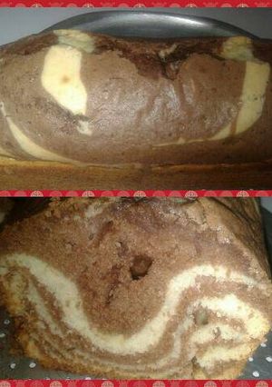 Una foto de Budín marmolado😊