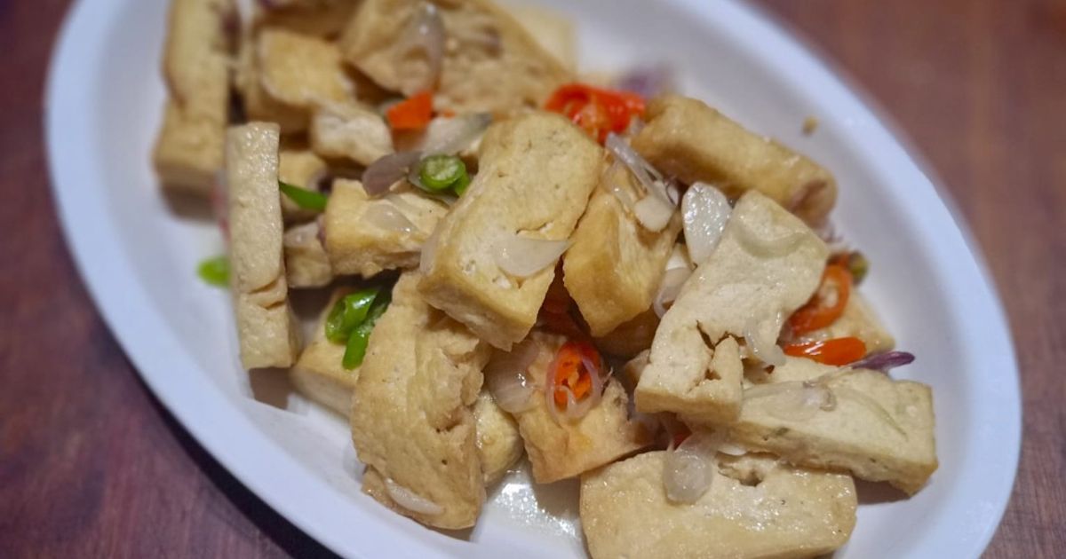 Oseng Tahu Goreng