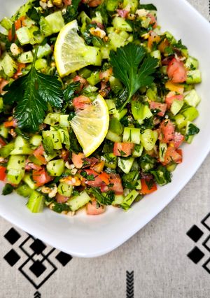 عکسی از دستور سالاد ارمنی (Armenian salad)