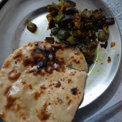 A picture of Bhindi sabji.
