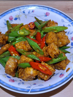 Foto resep Tumis Buncis Tempe
