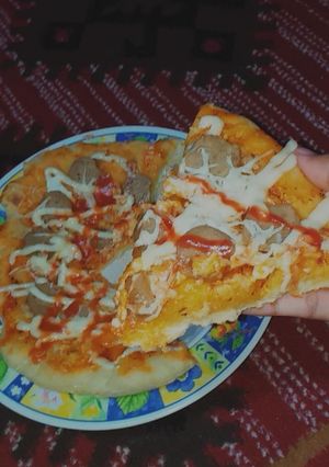 Foto resep Pizza teflon murah meriah dan mudah di buat By Fitashaa