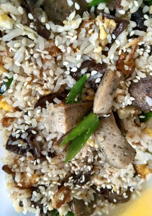 Foto resep Nasi Goreng Jamur Kuping