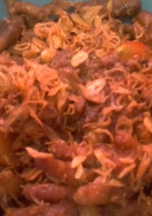 Foto resep Ceker ayam masak kecap