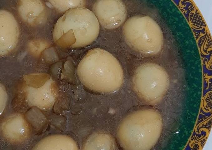 Resep Semur Telur Puyuh oleh Florensia Wenda - Cookpad