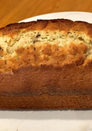 Una foto de Budín de naranja con trozos de chocolate