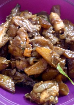 Foto resep Ayam Kecap kentang