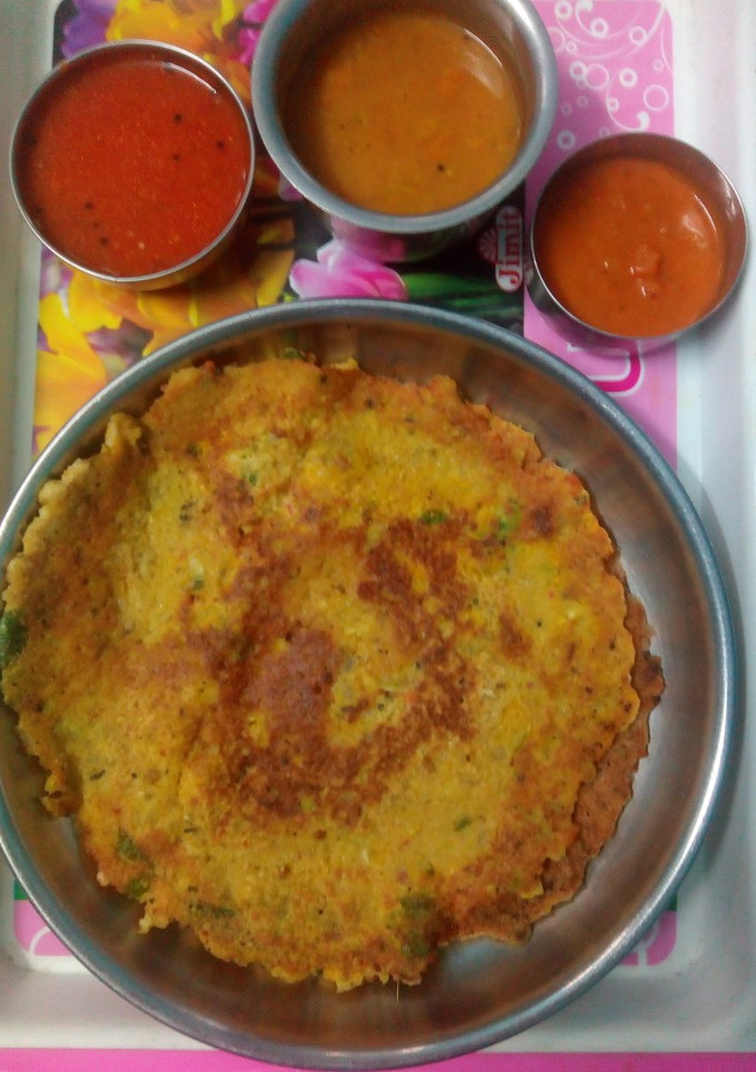 மல்டி க்ரேய்ன் அடை தோசை (Multi grain adai dosai recipe in tamil) செய்முறை முக்கிய புகைப்படம்