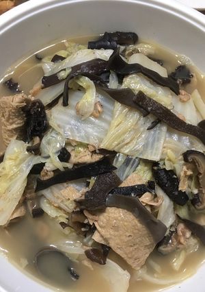 白菜滷 的食譜成品照片