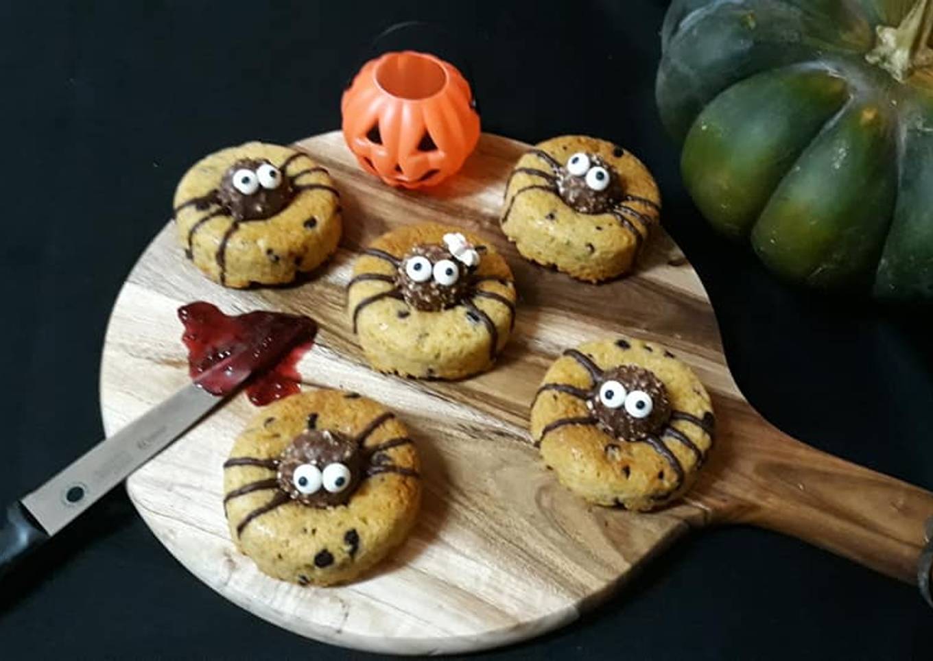 Cookies araignées