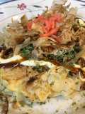 Japanese Savory Pan Cake (Okonomiyaki)