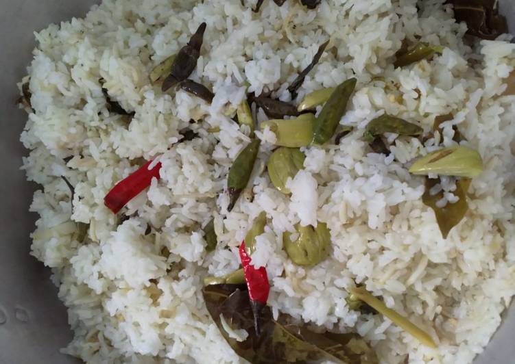 Cara Gampang Membuat Nasi liwet Rice cooker, Enak