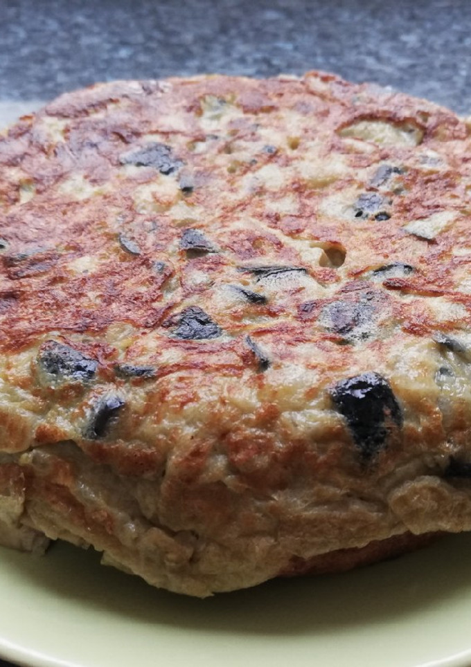 Una foto de Tortilla de Berenjena