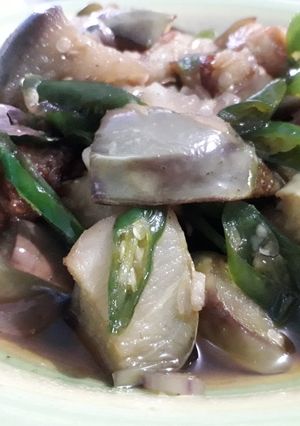 Foto resep Tumis Terong Ijo Cabe Ijo