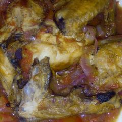 A picture of Chicken stew.