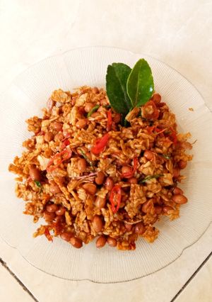 Foto resep Kering tempe mix kacang tanah