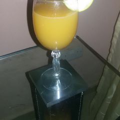 A picture of Carrot ginger juice.