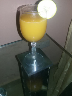 A picture of Carrot ginger juice.