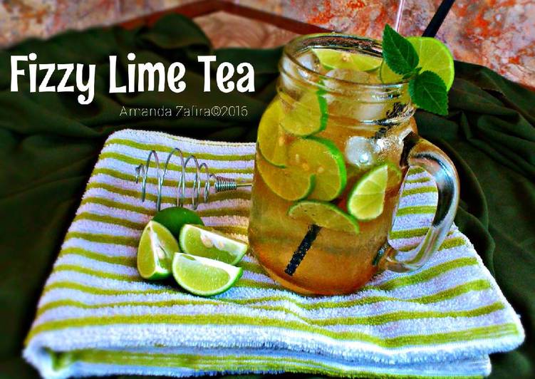 RECOMMANDED! Cara Membuat Fizzy Lime Tea