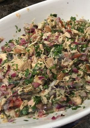 A picture of Albacore Tuna Ceviche.